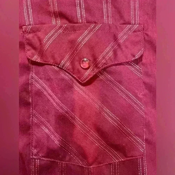 Ranch and Town by Panhandle Slim men’s size XXL western shirt, pearl snap VTG - Picture 2 of 11